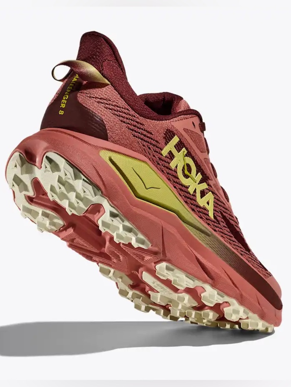HOKA W Challenger 8 Blush/Dark Cedar — 6 Wide NIB